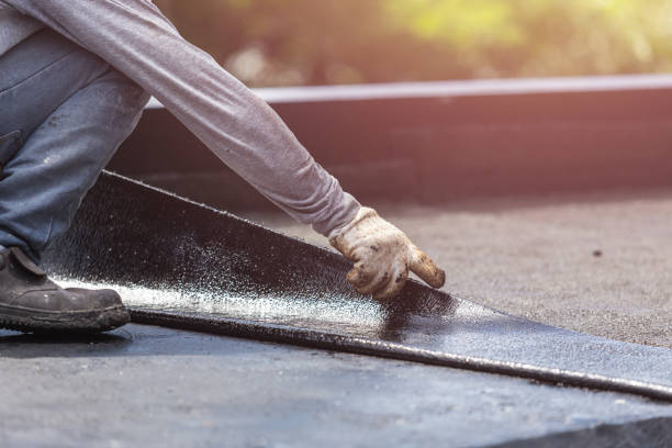 Professional Exterior Waterproofing technician working in Casco, WI